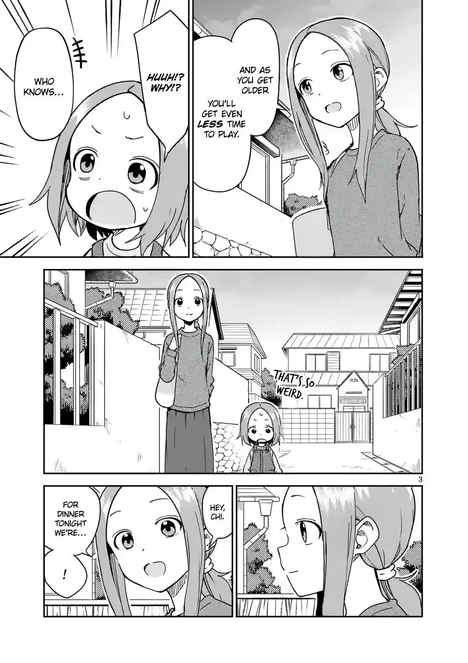 Karakai Jouzu no (Moto) Takagi-san Chapter 249 3